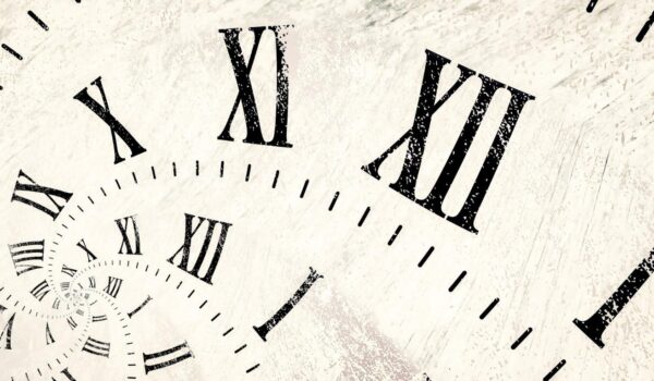 droste effect background with infinite clock spiral abstract design concepts related time deadline (1)