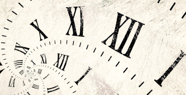 droste effect background with infinite clock spiral abstract design concepts related time deadline (1)