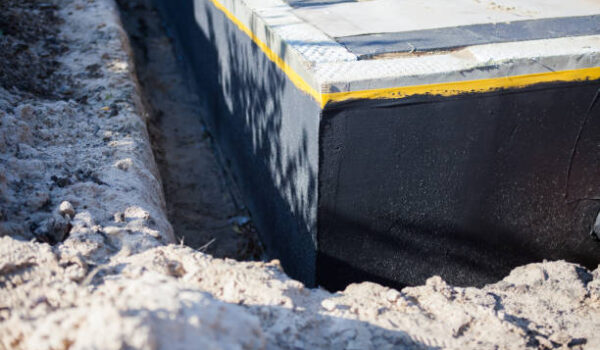 waterproof waterproofing of the house foundation